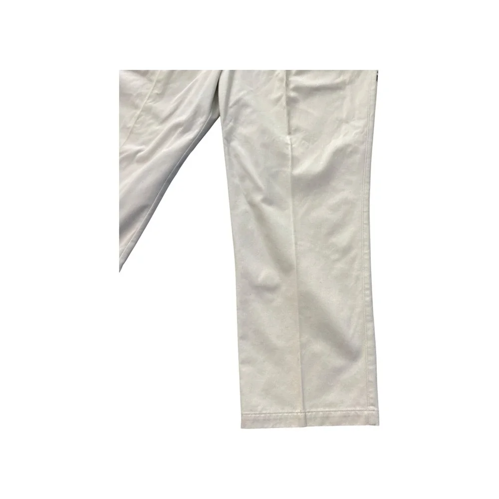Dockers Mens Classic Fit Pleated Khaki Pants W44 L30 Cotton‎